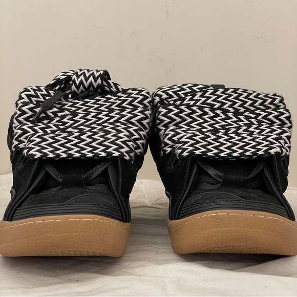 Lanvin Curb Skate Sneakers Mens Leather Suede Chunky 90s luxury streetwear 40/7 main image 0